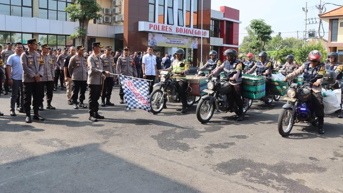 Pelepasan Bhabinkamtibmas polsek jajaran Polres Bojonegoro