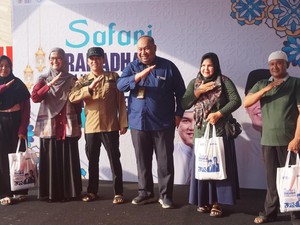 Safari Ramadan di Kampar, Pertamina Sediakan 1.000 Paket Sembako Murah