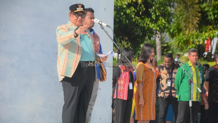 Pj Wali Kota Kupang Fahrensy Priestley Funay. (Dok. Pemkot Kupang)