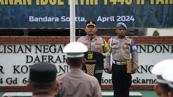 Polresta Bandara Soekarno Hatta mengerahkan 230 personel untuk mengamankan mudik Lebaran.
