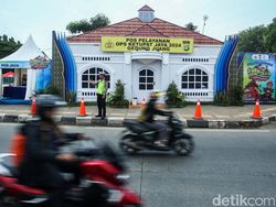 Keren, Tambun Punya Posko Mudik Bertema Gedung Juang