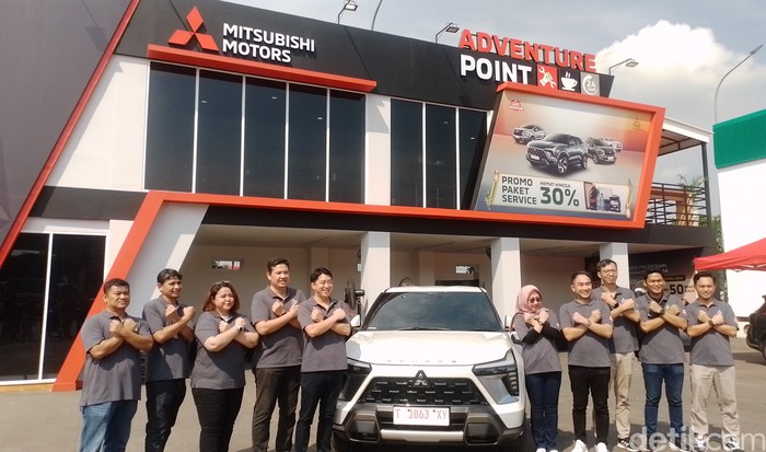 Posko Mudik Mitsubishi