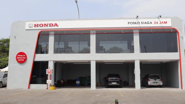 Posko siaga Honda 24 Jam