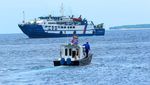 Potret Patroli Arus Mudik di Selat Bali