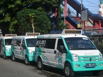 Potret Uji Coba Angkot Listrik Bogor, Tarif Rp 5.000