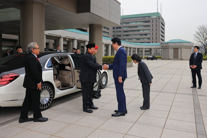 Prabowo Subianto di Jepang