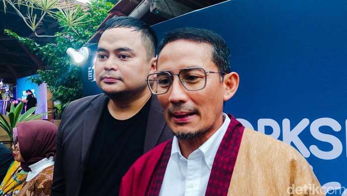 Sandiaga Uno di Cimahi
