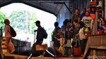 Pemudik Mulai Padati Stasiun Surabaya Pasar Turi