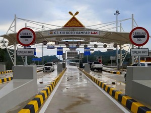 Tol Bangkinang-XIII Koto Kampar Dibuka Gratis, Cek Infonya di Sini