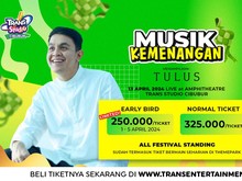 Paket Lengkap!  Rayakan Lebaran di Festival Musik Kemenangan Trans Studio Cibubur Bareng Tulus