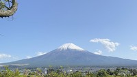 Pemandangan Gunung Fuji.