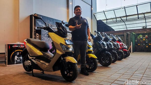 United E-Motor luncurkan 4 motor listrik baru di Indonesia.