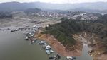 Waduk Paling Memukau di Kolombia Kini Menyusut Kekeringan