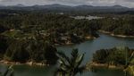 Waduk Paling Memukau di Kolombia Kini Menyusut Kekeringan