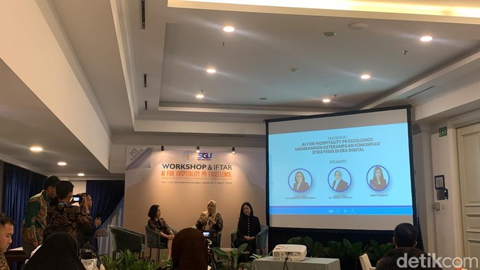 Workshop Humas Hotel Indonesia soal AI