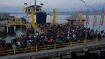 Potret Pelabuhan Gilimanuk Bali Penuh Pemudik
