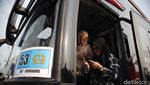 Begini Suasana Mudik Gratis dengan Kapal Perang