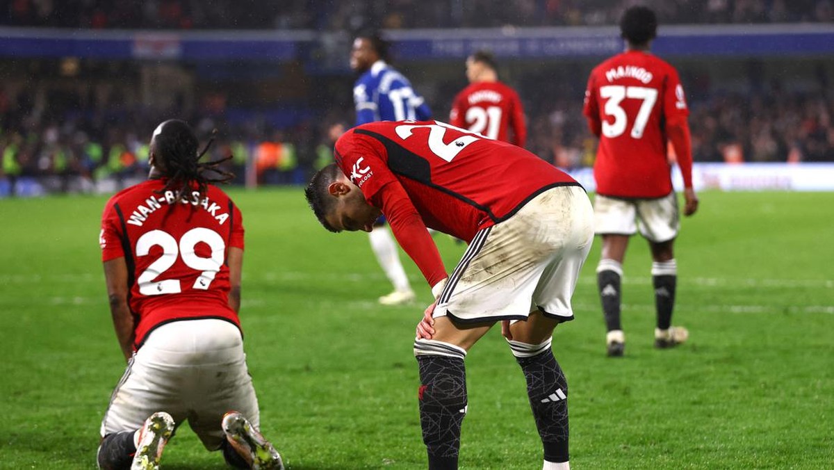 Chelsea vs Manchester United. (Foto: Action Images via Reuters/Matthew Childs)