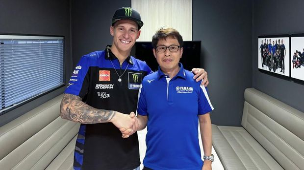 Fabio Quartararo perpanjang kontrak di Yamaha hingga 2026.