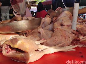 Harga Sembako Sumsel 5 April 2024, Bawang Merah-Daging Ayam Naik Lagi