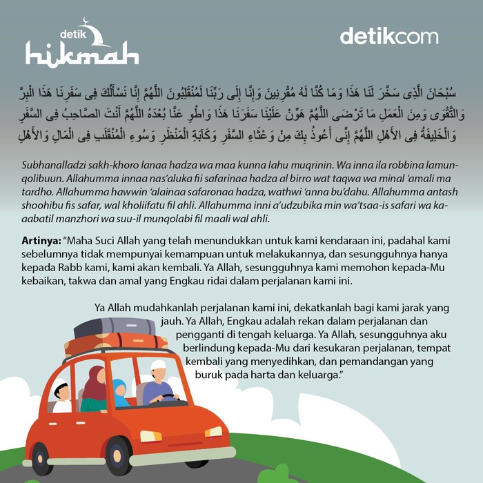 Infografis Doa Mudik Infografis Doa Mudik