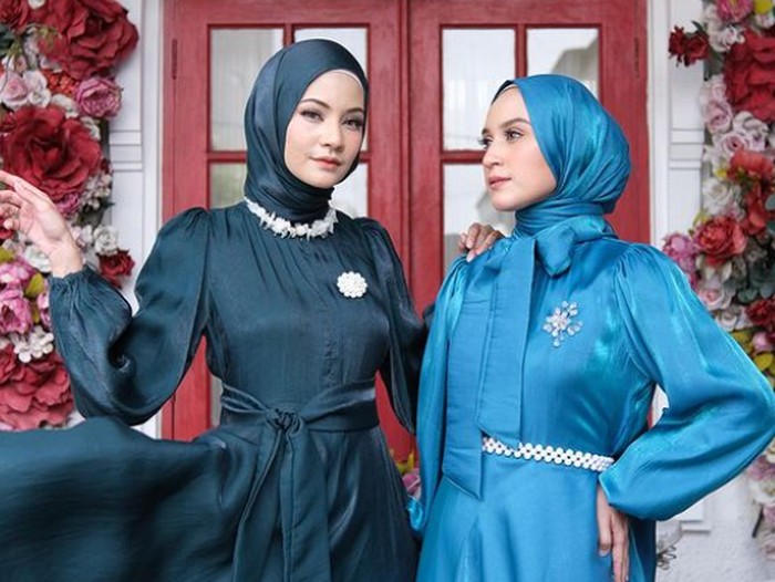 Inspirasi dress shimmer ounadoutfit