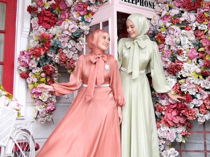 Inspirasi dress shimmer ounadoutfit