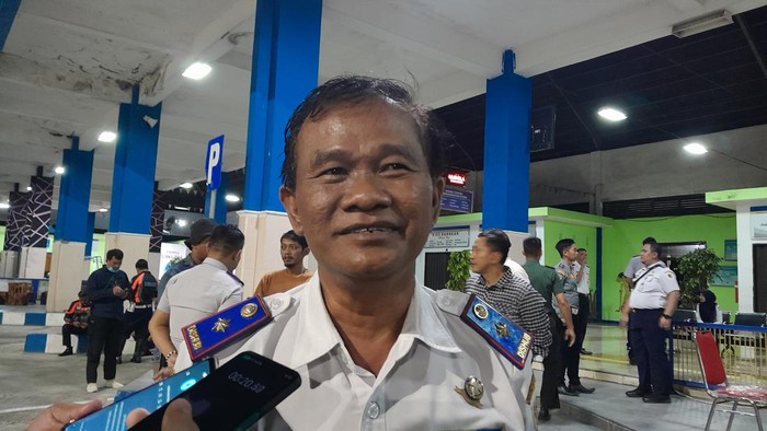 Kepala Dinas Perhubungan Kabupaten Klaten Supriyono, di Terminal Ir Soekarno, Klaten, Kamis (4/4/2024).
