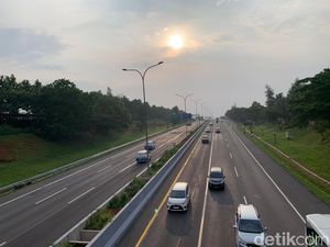 551.876 Kendaraan Tinggalkan Jabotabek Via Tol Sejak H-7 Lebaran