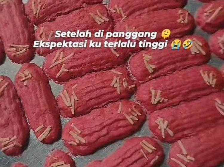 10 Kue Lebaran Gagal Viral di TikTok, Nastar hingga Kue Ulat