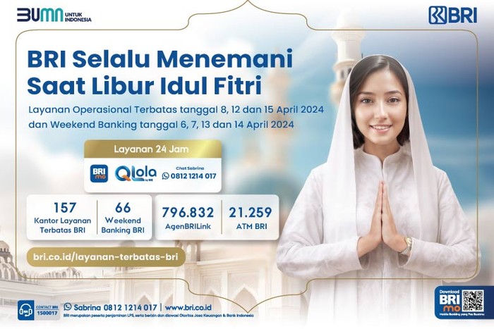 Layanan BRI Lebaran