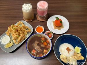 Ada Calamari Rayyanza dan Sop Iga Mama Amy di Sini