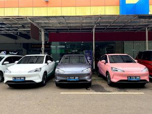 Mobil Listrik Neta Jadi Taksi di Bandara Halim