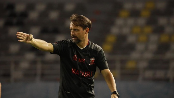 Pelatih Madura United Mauricio Souza