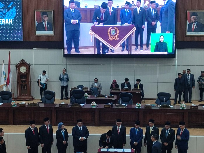 Pemkab Baten menerima TWP dari BPK (Dok Itmiewa , 4 Janiari 2024)