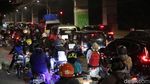 Pemudik Motor Mulai Memadati Jalan Raya Kalimalang