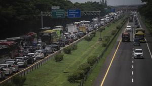 Penampakan Kemacetan di Tol Cipali