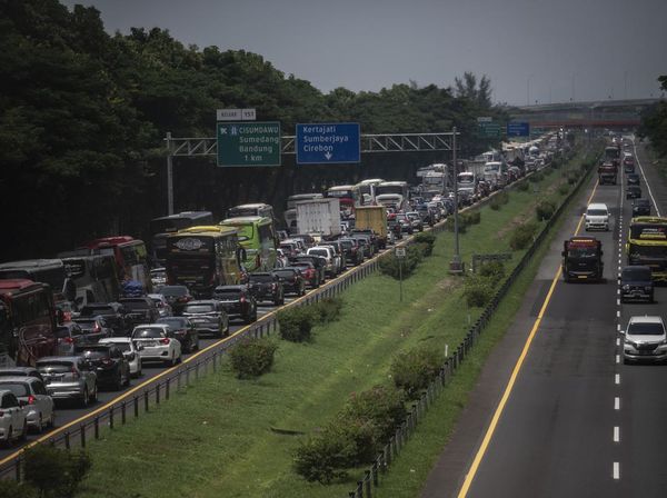 Penampakan Kemacetan di Tol Cipali