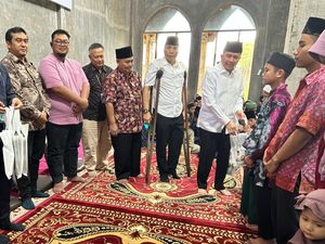 Jelang Lebaran, Pj Gubernur Sumsel Salurkan Santunan ke 1.445 Yatim Piatu