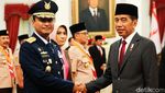 Potret Jokowi Lantik Marsdya Tonny Harjono Jadi KSAU