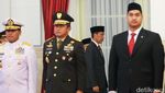 Potret Jokowi Lantik Marsdya Tonny Harjono Jadi KSAU