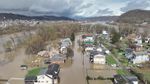 Potret Udara Banjir Terjang Virginia AS