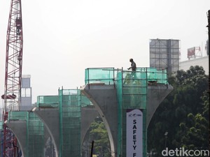 Progres Proyek LRT Manggarai Tembus 10%, Kelar 2026