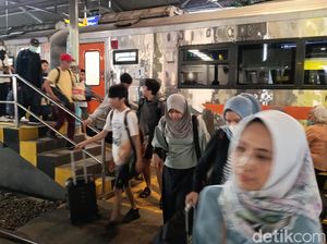 Puncak Mudik di Stasiun Tugu Yogyakarta, Tembus 14.668 Penumpang