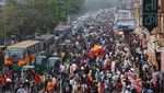 Suasana Jelang Lebaran di Pasar Tradisional Bangladesh