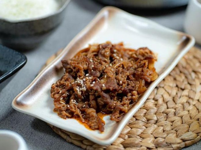 Salah satu menu yang ada di restoran DOzara Bento (Foto: Instagram DOzara Bento)