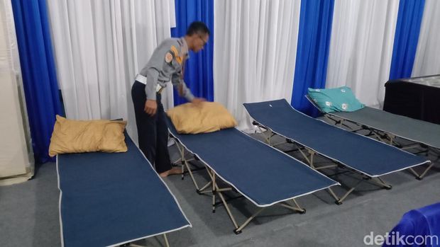 Suasana rest area UPPKB Losarang Indramayu