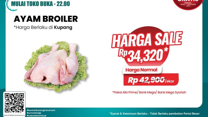 Transmart Full Day Sale-Ayam Broiler