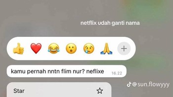 Netflix jadi Neflixe. Foto: X/kekocakandunia