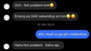 Sains = santai. Foto: X/kekocakandunia